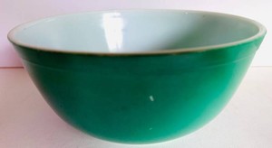 Vintage Pyrex Green Mixing Bowl 403