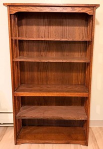 Vintage Mission Oak Bookcase