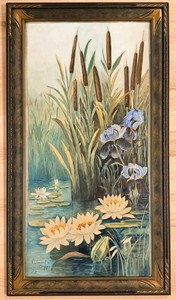 Vintage Elizabeth Dippo 1916 Framed Botanical Print