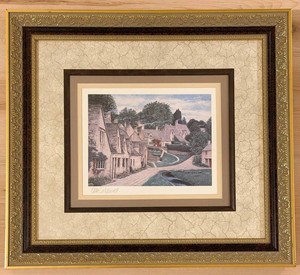 Tom Caldwell - Signed Framed Lithograph - English Countryside