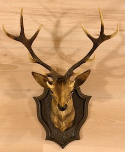 Deer Head Wall Mount Plaque