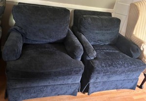 Pair of Upholstered Armchairs (Lot of 2)