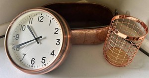 Copper Decor Set Mixed Lot
