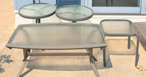 Outdoor Table Set (Lot of 4)