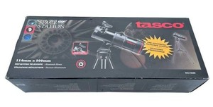Tasco Space Station 114mm x 500mm Reflector Telescope (New Open Box)