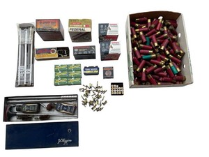 Ammo Lot - 20 Gauge, 12 Gauge, .38 S&W, and .22 Thunderbolt Long Rifle