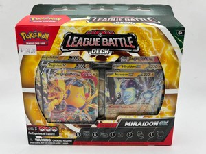 New Sealed Pokemon TCG Miraidon EX Battle Deck Box
