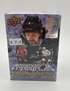 Sealed 2024-25 Upper Deck Hockey Extended Series Blaster Box