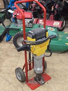 Bosch Brute Jackhammer with Rolling Cart