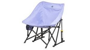 GCI Outdoor Pod Rocker Portable Rocking Camping Chair- Lavender