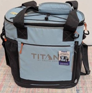 Titan by Arctic Zone 13qt Bucket Cooler with Ice Walls - Arctic Peak Includes Refreezable Ice Pack