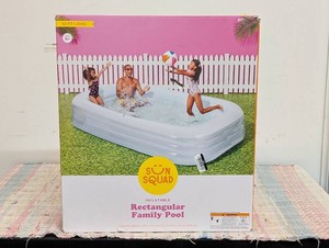 Family Rectangle Kiddie Pool - Sun Squad