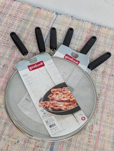 6 Splatter Screens with Handles, 11.25in.