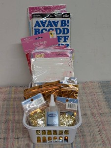 Large Lot of Stickers and Dry Erase Tabletop Boards