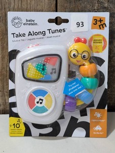 Baby Einstein Take Along Tunes Musical Toy BPA-Free, Easy to Grip, Lights Up