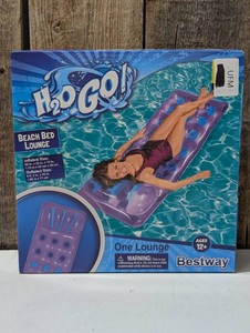 BESTWAY H2O GO BEACH BED LOUNGE Floater, PURPLE