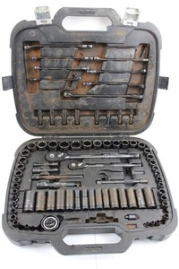 Husky 105-Piece Universal Mechanics Tool Set (water damage)