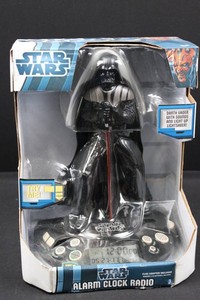 Star Wars Darth Vader Alarm Clock Radio With Lights & Sounds (sealed)