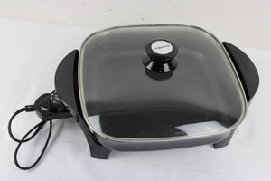Presto Electric Skillet With Glass Lid