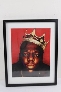 Notorious B.I.G. King of New York Framed Print 19 X 15 in
