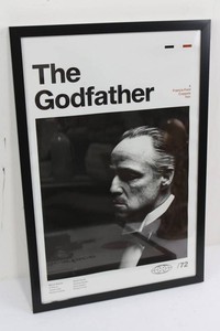 The Godfather Framed Movie Poster 19 X 13 in