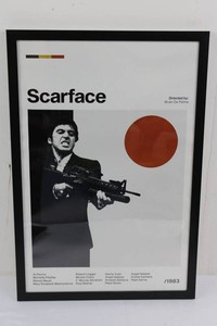 Scarface 1983 Framed Movie Poster 19 x 13