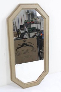 Beveled Octagon Wall Mirror 22.5 X 11 in