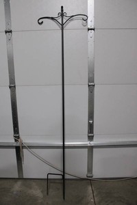 Wrought Iron Plant Hanger Stand 7 Tall