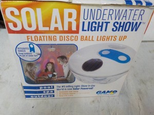 Solar Underwater Light Show...