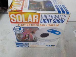 Solar Underwater Light Show...