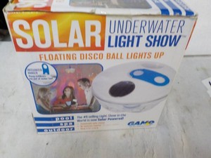 Solar Underwater Light Show...