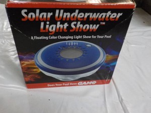 Solar Underwater Light Show...