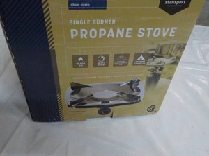 Single Burner Propane Stove...