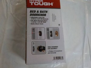 Hyper Tough Bed and Bath Door Knob...