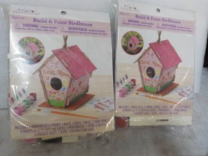 2 Build and Paint Birdhouse...