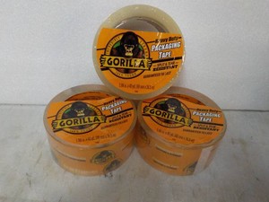 3 rolls Gorilla 1.88 x 40 yards Cl...