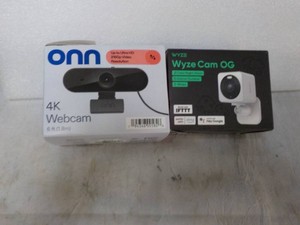 Onn 4K Webcam and Wyze CamOG...
