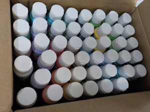 45 bottles Acrylic Craft Paint - va...
