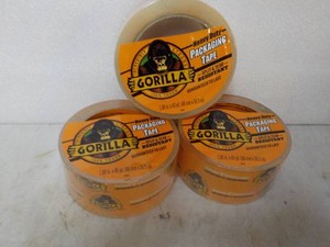 3 rolls Gorilla 1.88 x 40 yards Cl...
