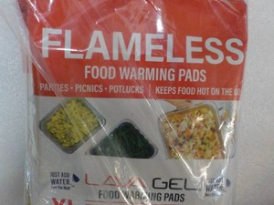 6 packs Flameless Food Warming Pads...