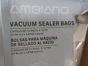 Vacuum Sealer Bags...