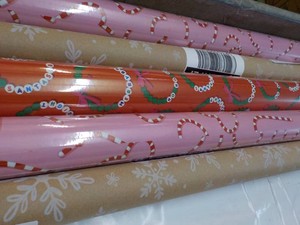 5 rolls Wrapping Paper...