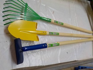Kids Rake, Shovel and Hoe...