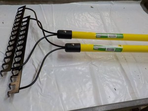 2 Long Handle Rakes...