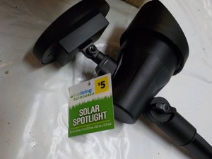 5 Solar Spot Lights...