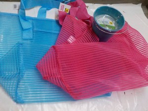 2 Mesh Totes and Citronella Bucket...