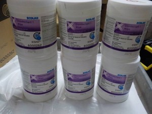 6 Ecolab Disinfectant Wipes...