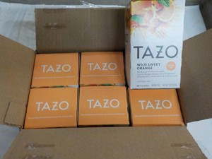 120 Tazo Wild  Sweet Orange Tea Bag...