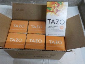 120 Tazo Wild  Sweet Orange Tea Bag...