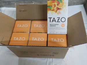 120 Tazo Wild  Sweet Orange Tea Bag...